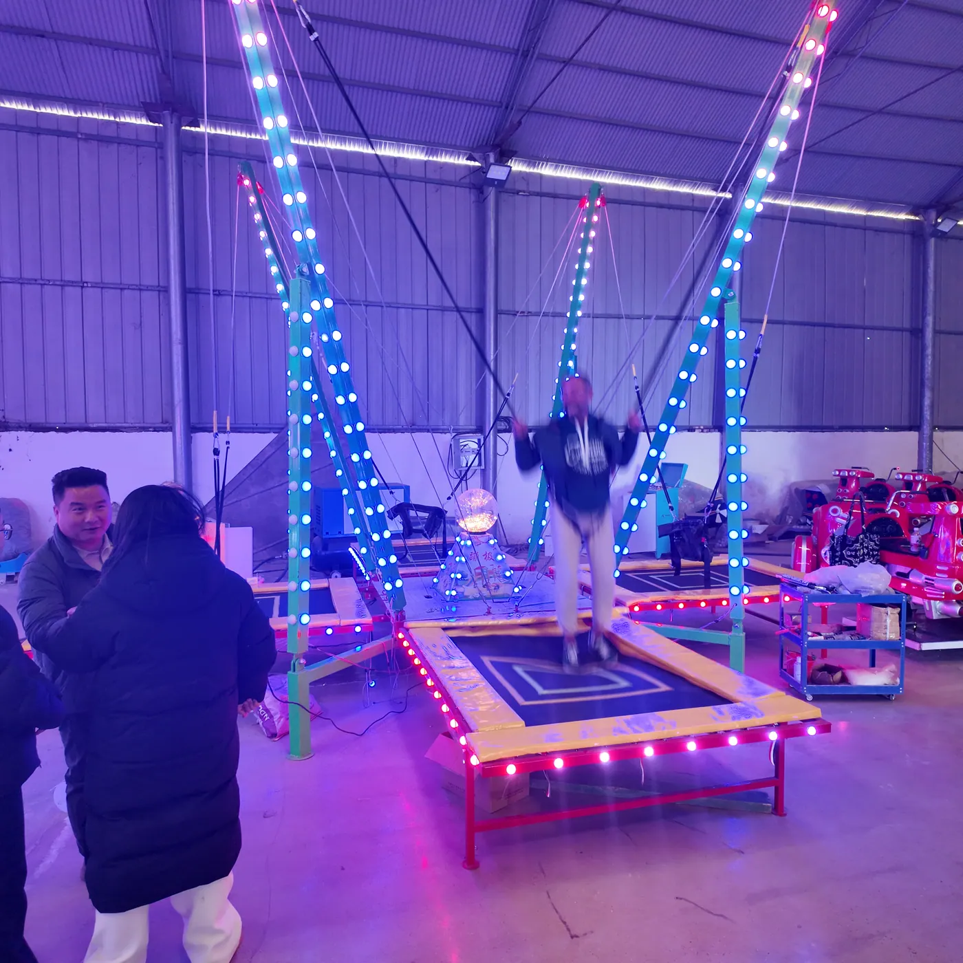 Moroccan client factory audit at XL Amusement Ride — XL Amusement Ride amusement ride manufacturer (photo 1)