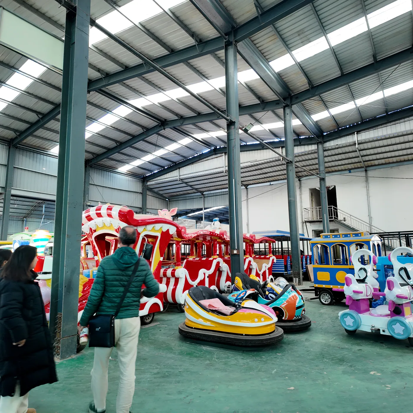 Moroccan client factory audit at XL Amusement Ride — XL Amusement Ride amusement ride manufacturer (photo 3)