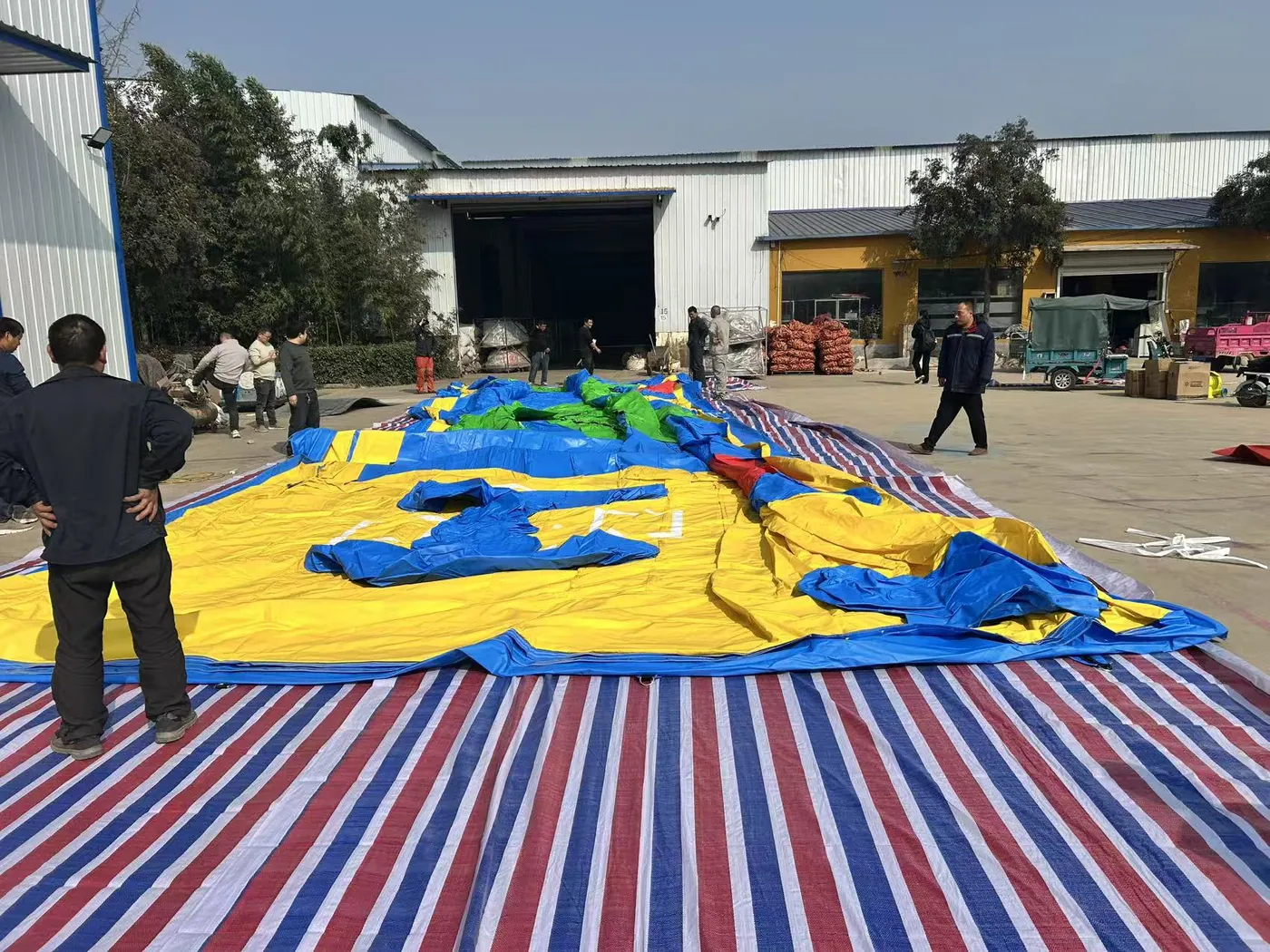 Hong Kong, China client inspection and acceptance — XL Amusement Ride amusement ride manufacturer (photo 15)