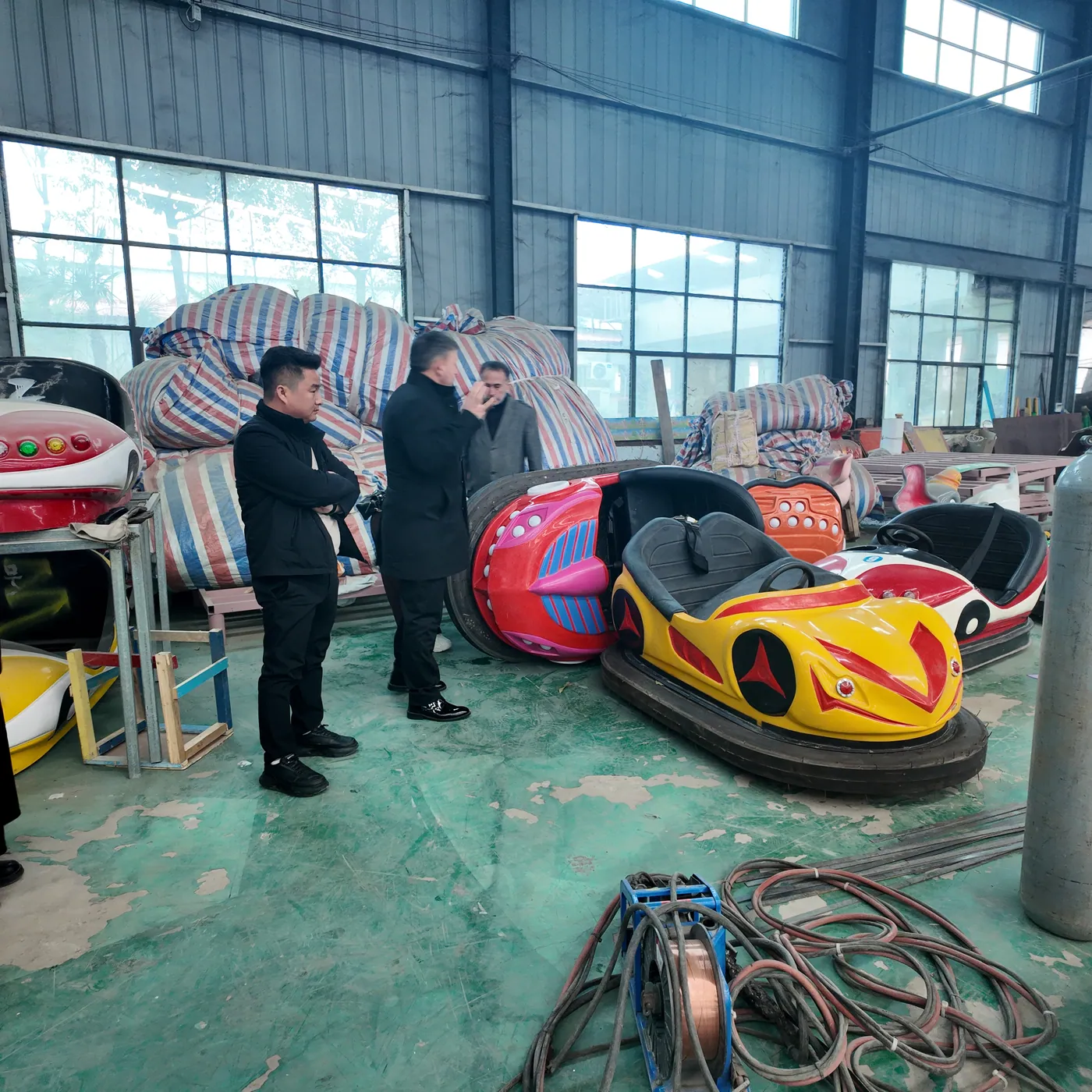 Turkish client visit — ordering amusement rides at our factory — XL Amusement Ride amusement ride manufacturer (photo 19)