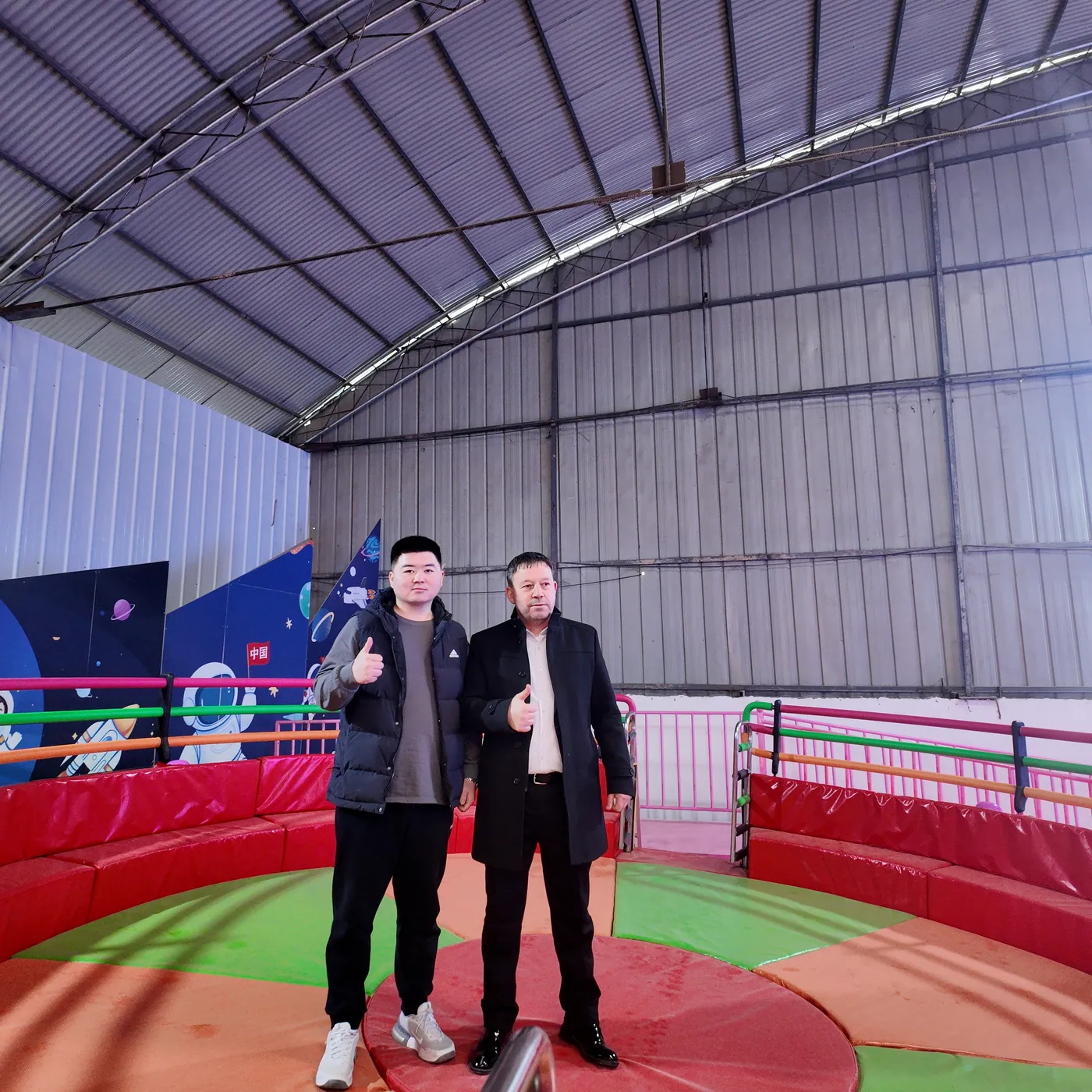 Turkish client visit — ordering amusement rides at our factory — XL Amusement Ride amusement ride manufacturer (photo 20)