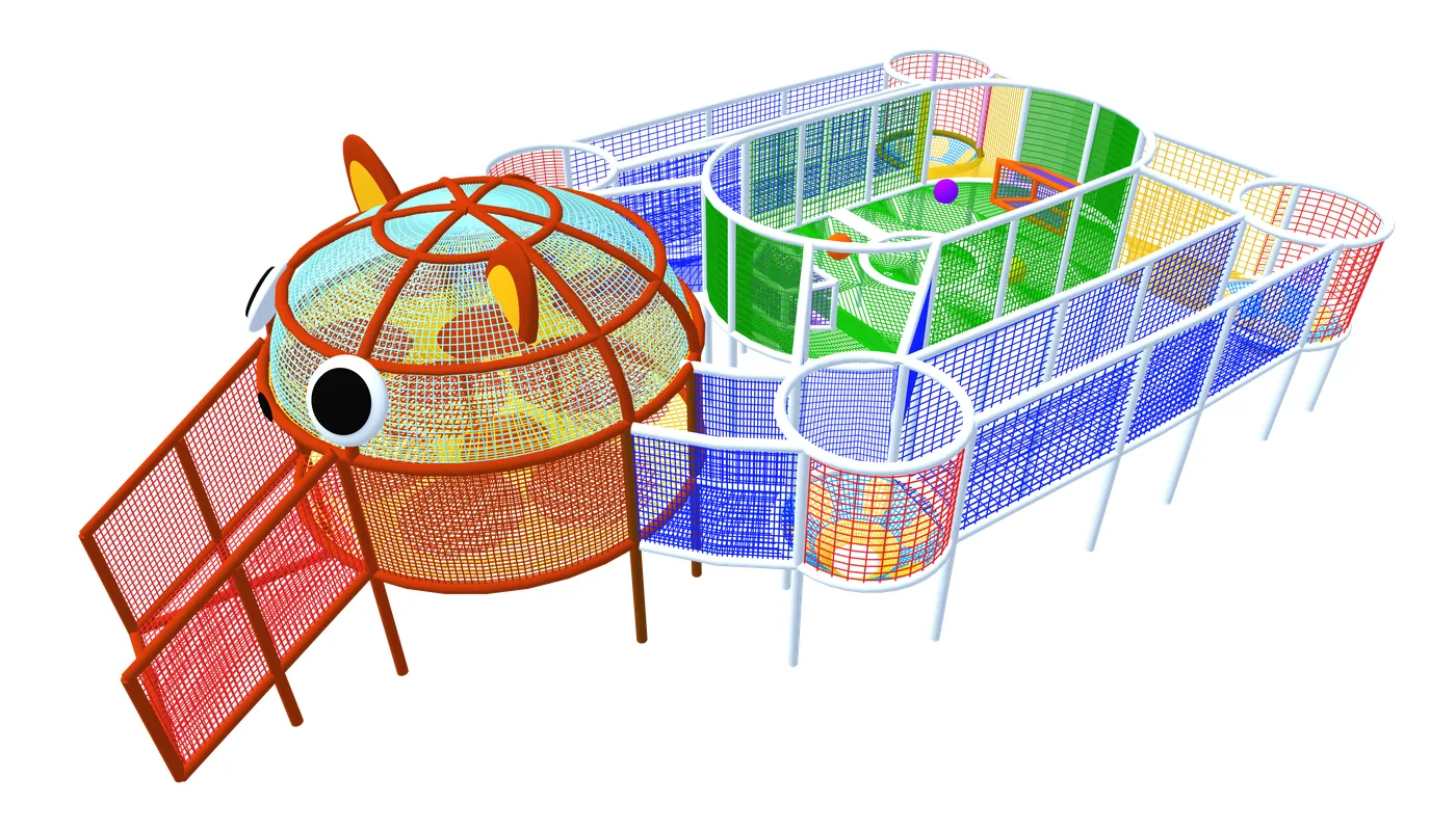 Panda Net Playground — original design by XL Amusement Ride amusement ride factory