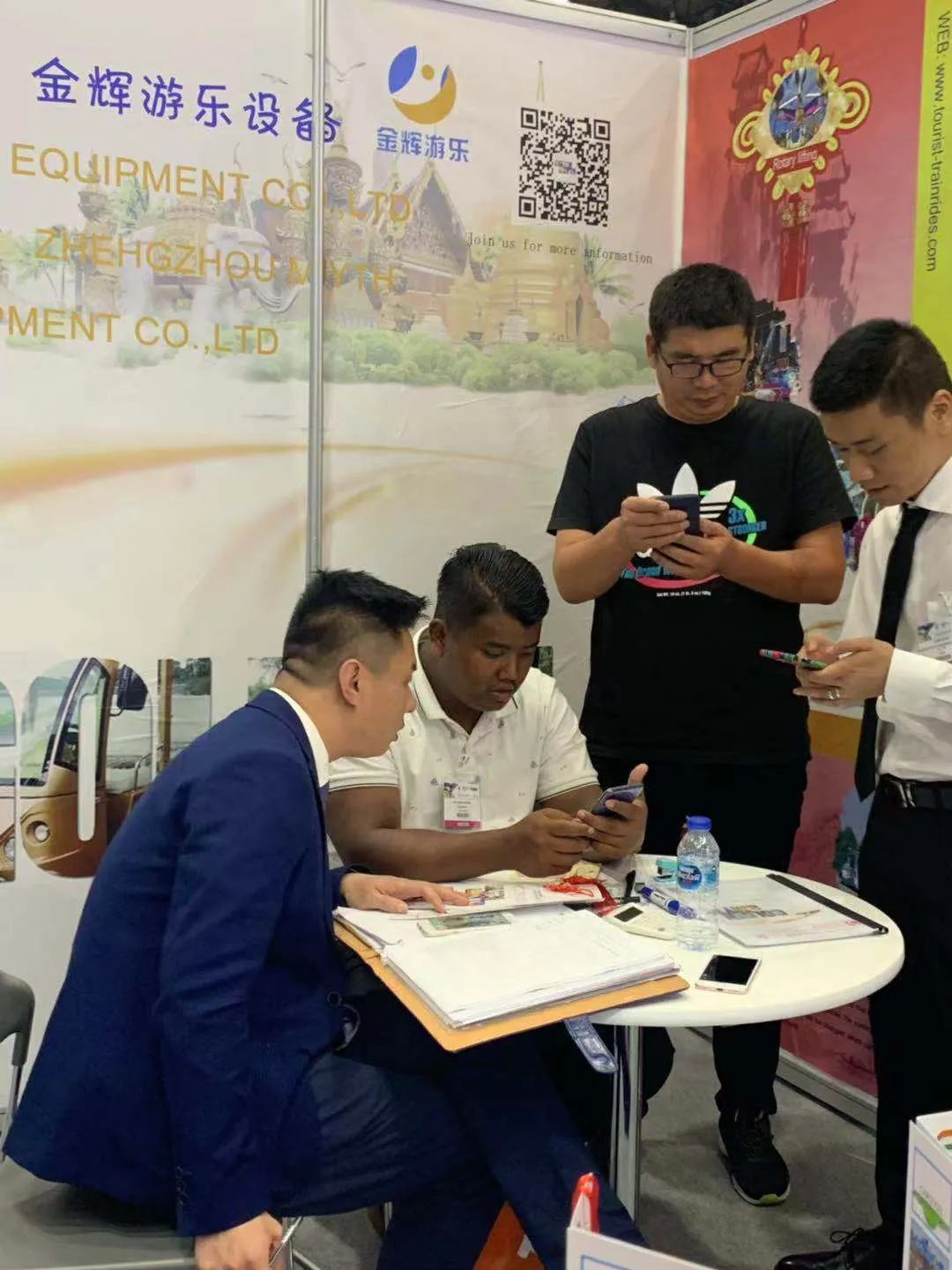 XL Amusement Ride team and office — the people behind the amusement ride factory in Zhengzhou, China (photo 3)