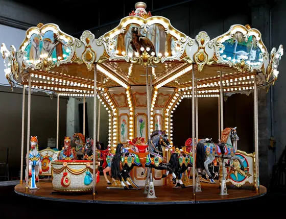 Carousel7m26 seats amusement ride — photo 6 by XL Amusement Ride factory