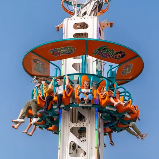 Drop Tower 12 Seats 13.5 m amusement ride — photo 5 by XL Amusement Ride factory