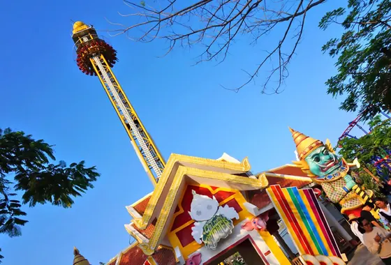 Drop Tower 47 Meters High amusement ride — photo 5 by XL Amusement Ride factory