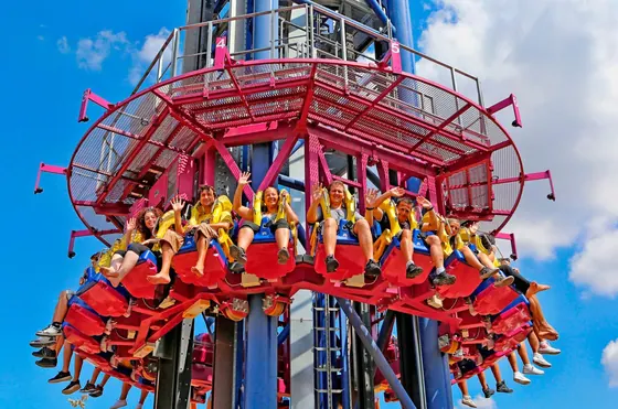 Drop Tower 70m amusement ride — photo 3 by XL Rides factory
