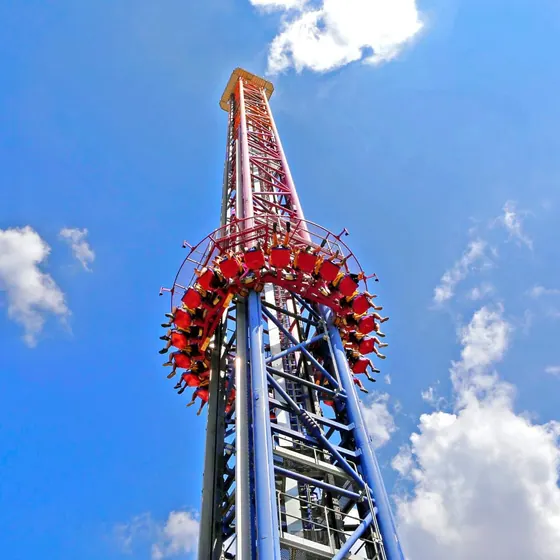 Drop Tower 70m amusement ride — photo 6 by XL Rides factory