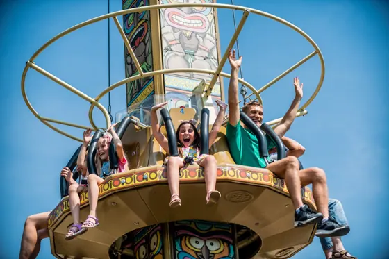 Drop Tower 8 Seats 7-12 m amusement ride — photo 3 by XL Amusement Ride factory