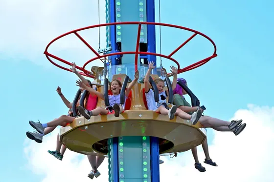 Drop Tower 8 Seats 7-12 m amusement ride — photo 5 by XL Amusement Ride factory