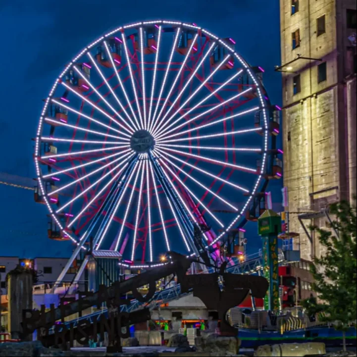 FERRIS WHEEL 25M — Колеса обозрения ride for sale from XL Rides amusement ride manufacturer, China