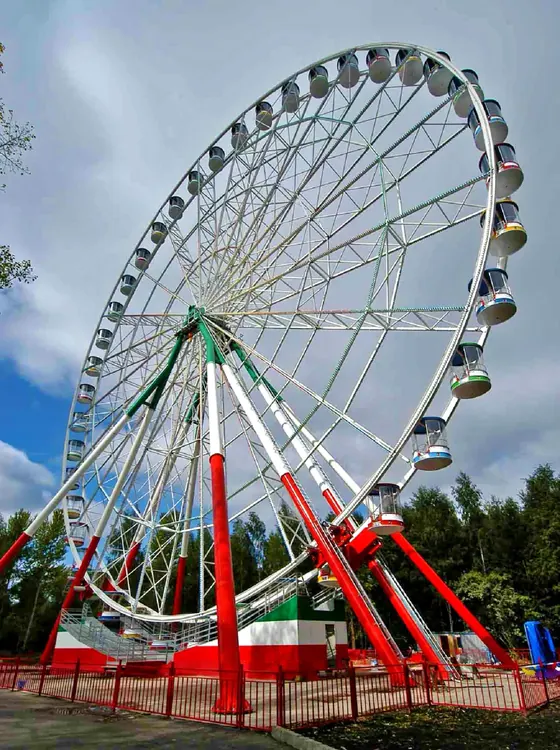 GIANT WHEEL 55M amusement ride — photo 3 by XL Rides factory