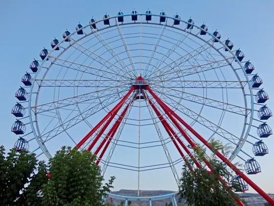 GIANT WHEEL 55M amusement ride — photo 4 by XL Rides factory
