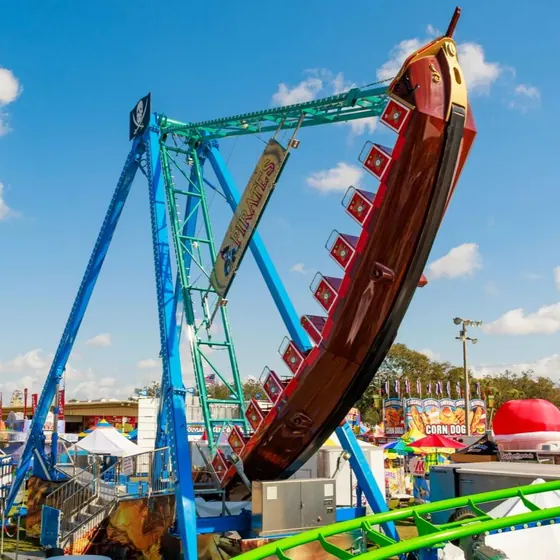 Pirate Ship Trailer-Mounted amusement ride — photo 3 by XL Amusement Ride factory