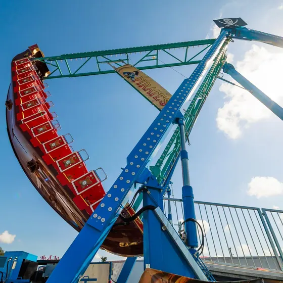Pirate Ship Trailer-Mounted amusement ride — photo 5 by XL Amusement Ride factory
