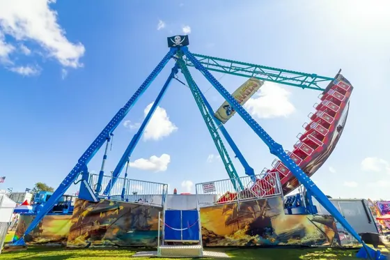 Pirate Ship Trailer-Mounted amusement ride — photo 6 by XL Amusement Ride factory