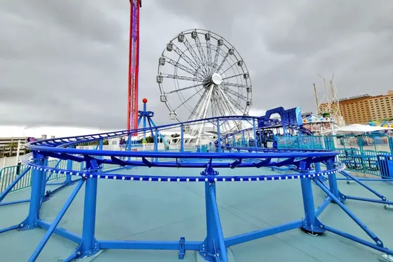 3 Loop Mixed Spinning Coaster amusement ride — photo 5 by XL Amusement Ride factory