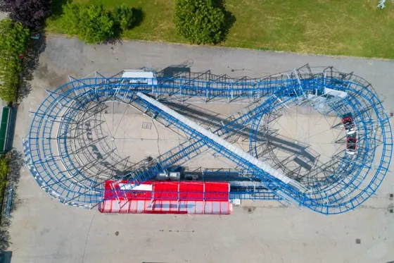 Cyclon Coaster amusement ride — photo 4 by XL Amusement Ride factory