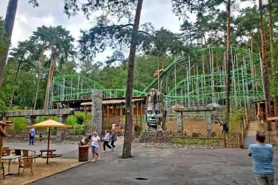 Cyclon Coaster amusement ride — photo 5 by XL Amusement Ride factory