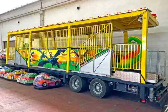 Dragoon Coaster amusement ride — photo 3 by XL Amusement Ride factory