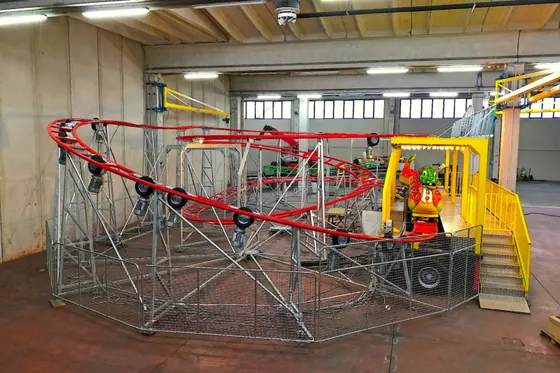 Dragoon Coaster amusement ride — photo 4 by XL Amusement Ride factory
