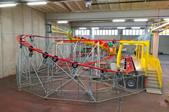 Dragoon Coaster amusement ride — photo 5 by XL Amusement Ride factory