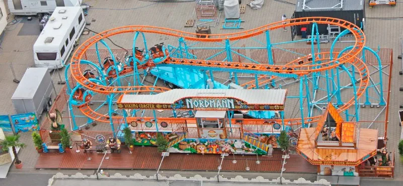 SPINNING COASTER 5.0 — Montañas Rusas ride for sale from XL Rides amusement ride manufacturer, China
