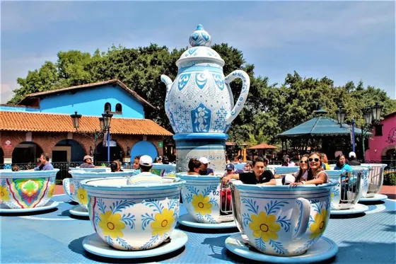 DANCING CUPS amusement ride for sale — manufactured by XL Rides (Henan Xinlong Amusement Equipment Co., Ltd.)
