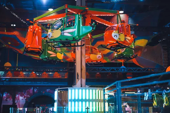 Heliport amusement ride for sale — manufactured by XL Rides (Henan Xinlong Amusement Equipment Co., Ltd.)