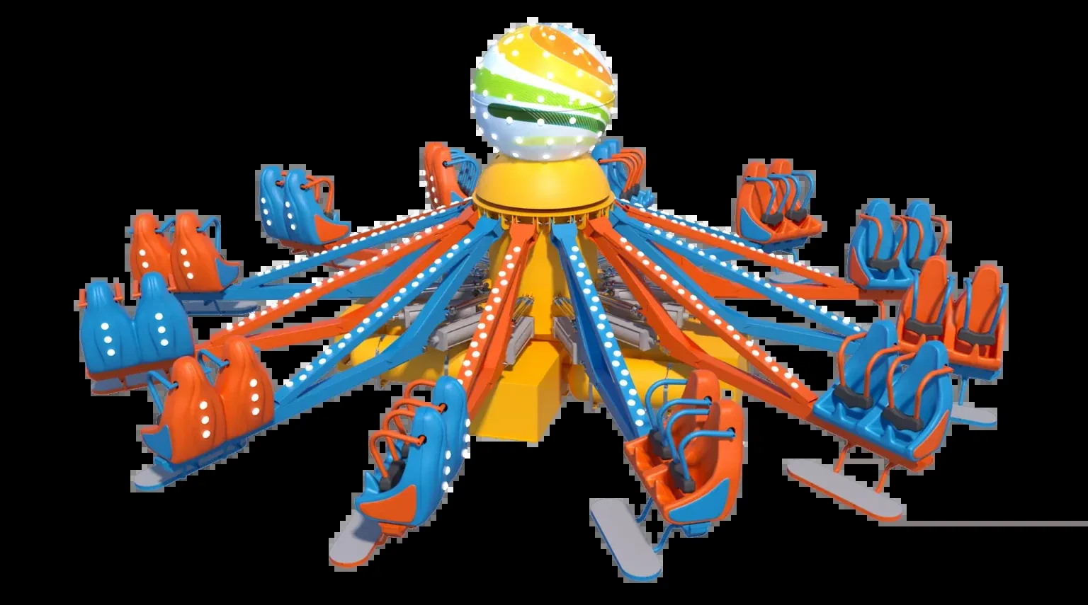JOLLY JUMP — Atracciones Giratorias ride for sale from XL Rides amusement ride manufacturer, China
