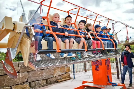 Mini Top Spin amusement ride — photo 4 by XL Amusement Ride factory