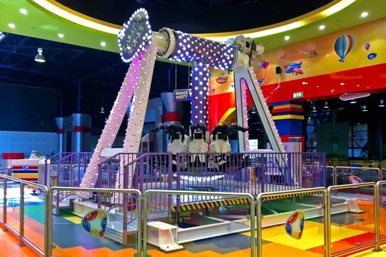 MINIDANCEPARTY8-120° amusement ride for sale — manufactured by XL Rides (Henan Xinlong Amusement Equipment Co., Ltd.)