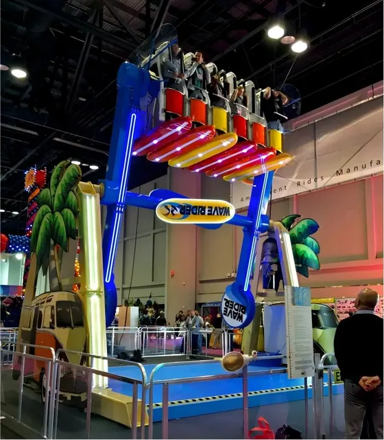 Wave rider (STANDING) amusement ride — photo 3 by XL Rides factory