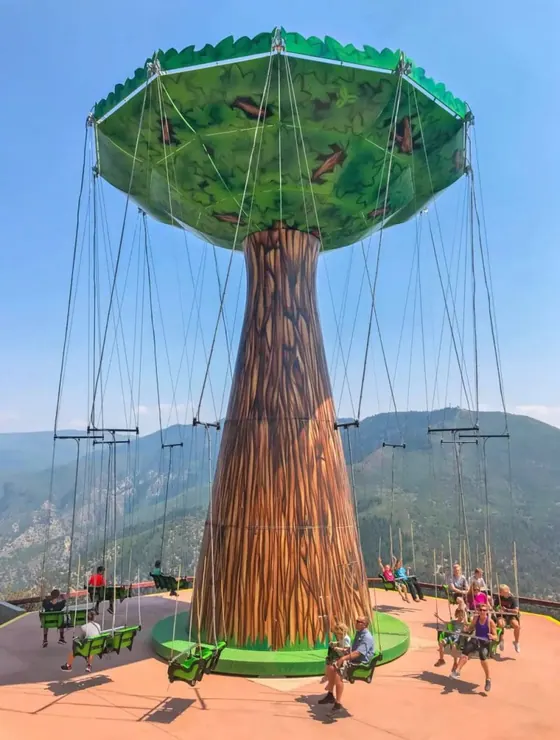 Flying Chair 3 amusement ride — photo 3 by XL Rides factory