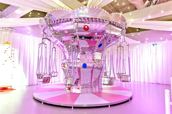 Kiddie Swing amusement ride — photo 4 by XL Amusement Ride factory