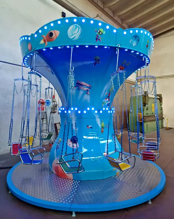 Kiddie Swing amusement ride — photo 5 by XL Amusement Ride factory