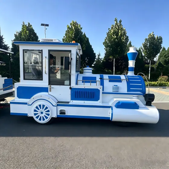 Electric Sightseeing Train amusement ride — photo 4 by XL Amusement Ride factory