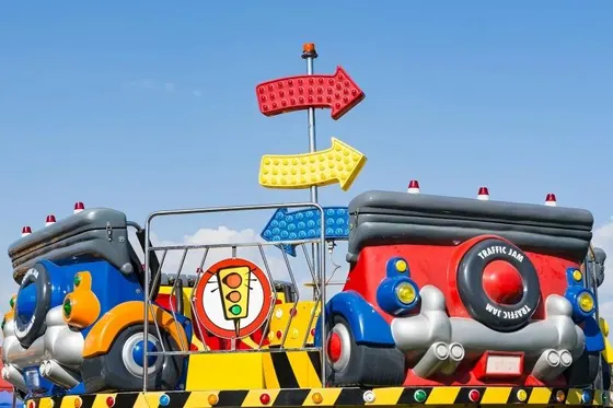 Traffic jam amusement ride for sale — manufactured by XL Rides (Henan Xinlong Amusement Equipment Co., Ltd.)
