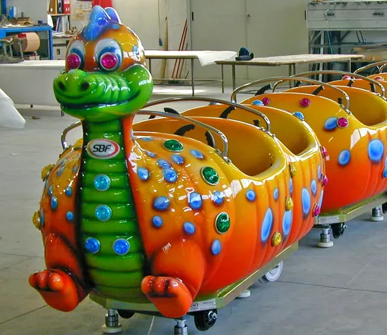 TRAINS 40 amusement ride — photo 5 by XL Rides factory