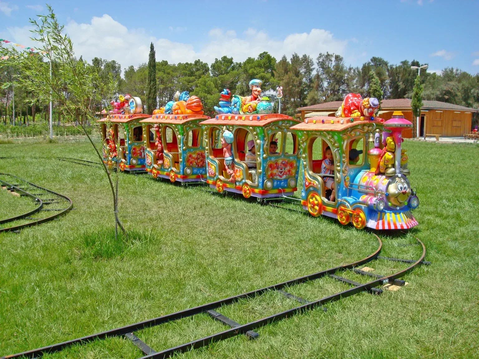 TRAINS 50 — Track & Train Rides ride for sale from XL Rides amusement ride manufacturer, China