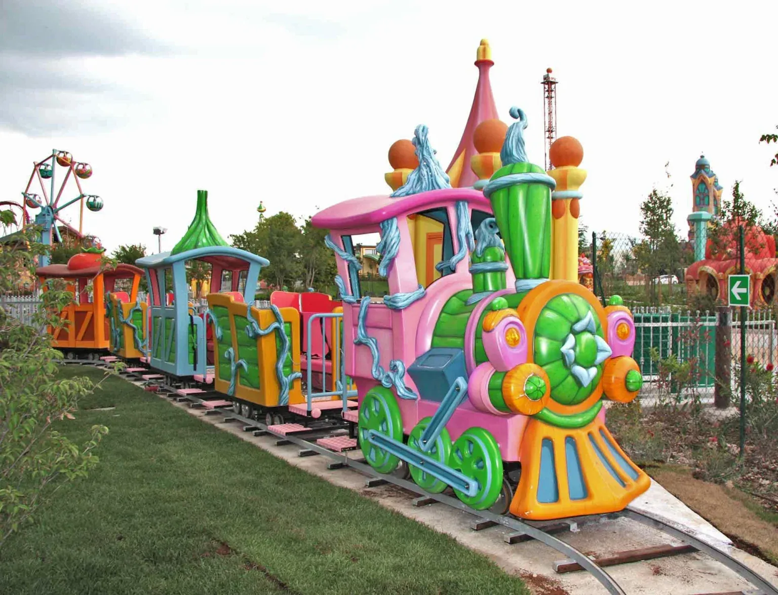 TRAINS 70 — Poyezdlar va temir yo‘llar ride for sale from XL Rides amusement ride manufacturer, China